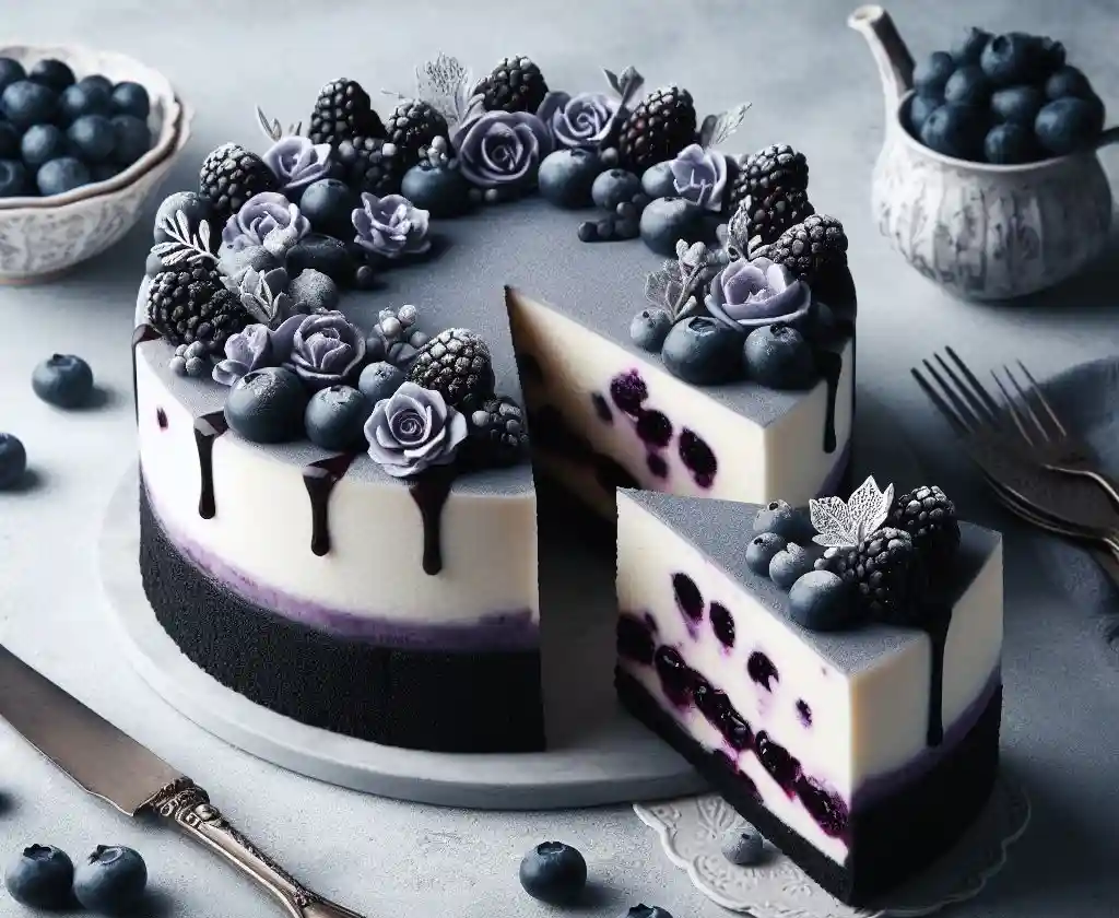 Gothic Blueberry Cheesecake Recipe: Decadent Dessert Delights