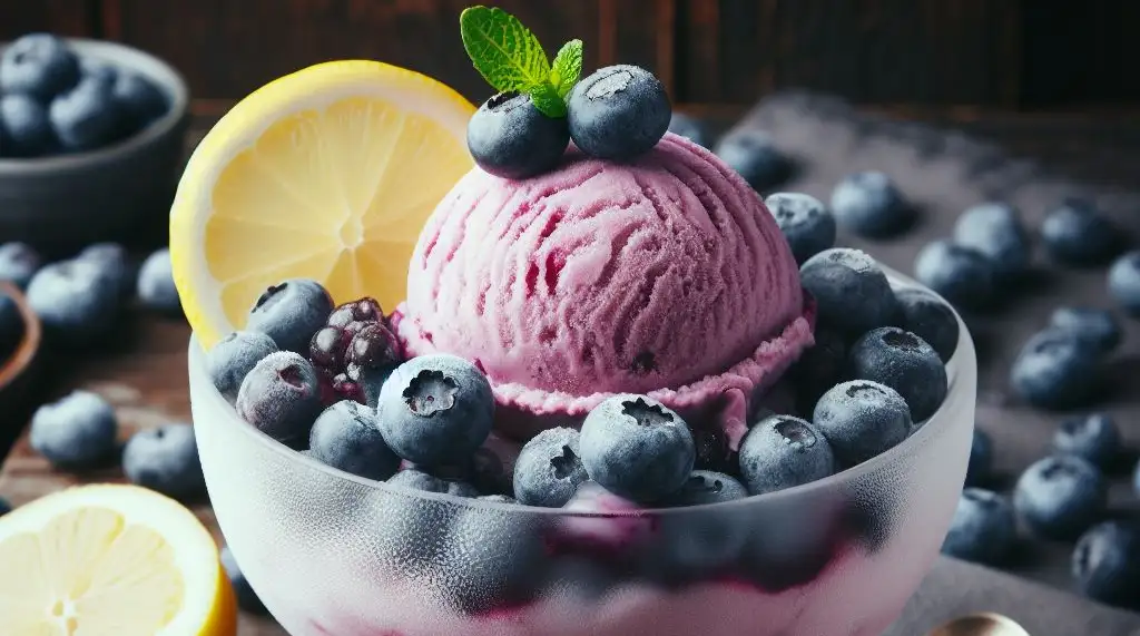 Ninja Creami Blueberry Lemonade Sorbet Recipe