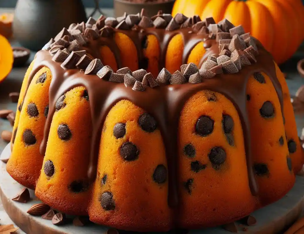 Chocolate Chip Pumpkin Bundt Cake Recipe: An Irresistible Scrumptious Autumn Delight