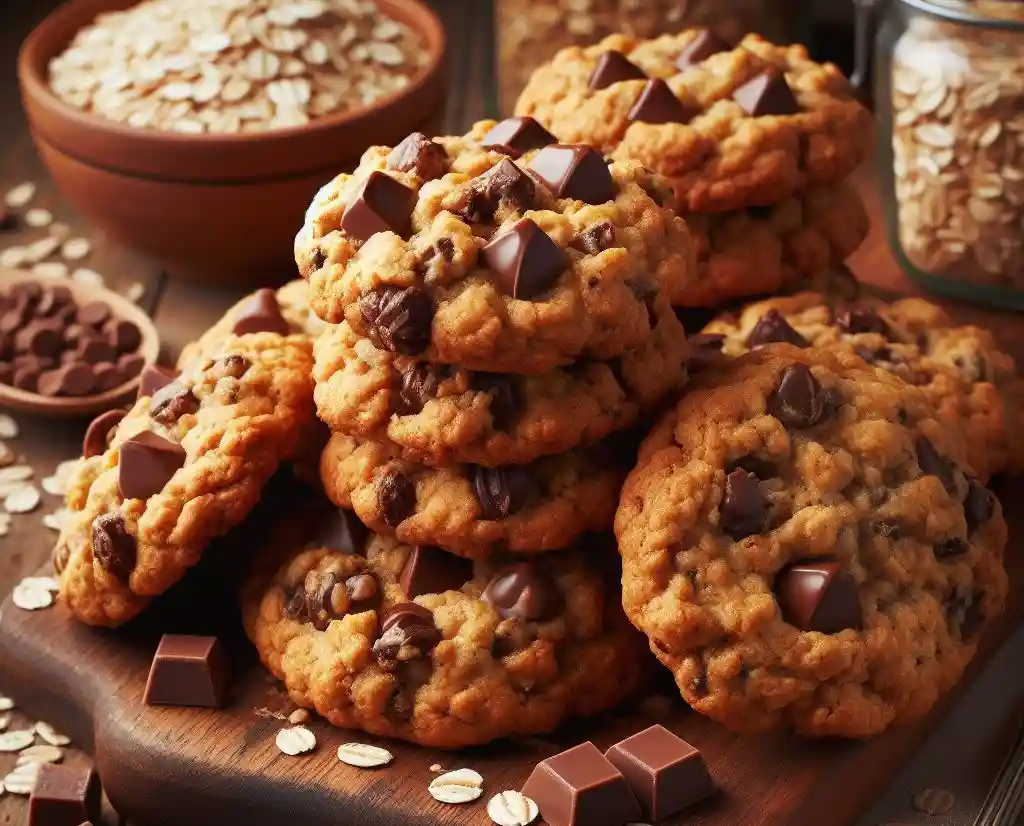 Chewy Oatmeal Chocolate Chip Cookies Recipe: A Chewy Delight