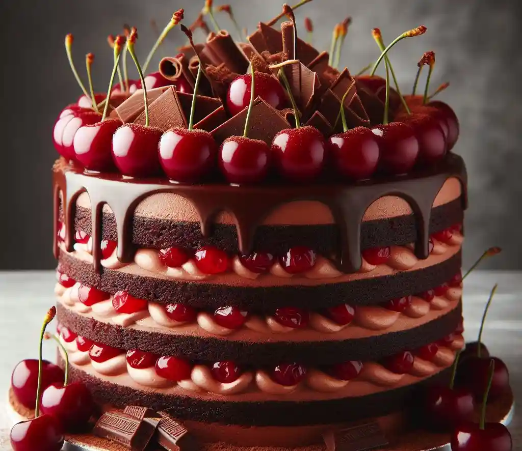 Cherry Chocolate Cake Recipe: A Delicious Twist on a Classic