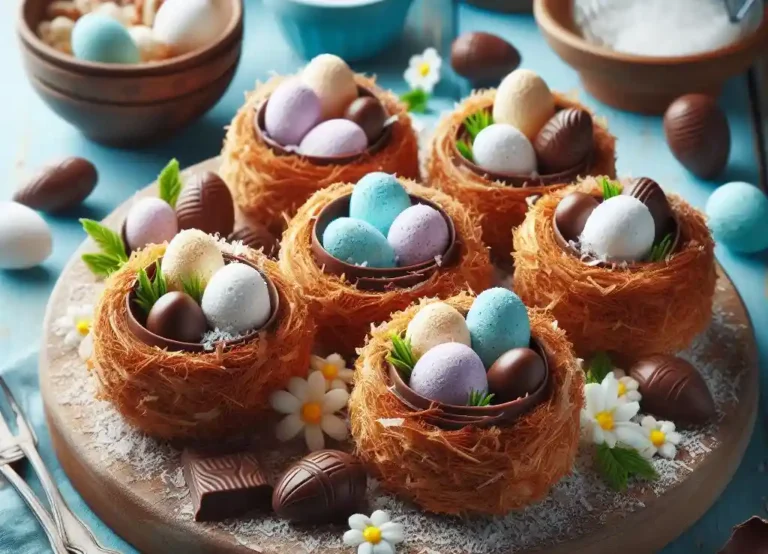 Soft Coconut Chocolate Easter Nest Cookies Recipe: A Delightful Treat to Brighten Your Day