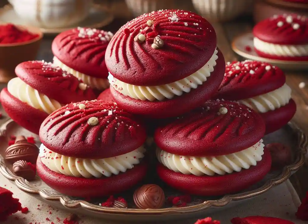 Easy Red Velvet Whoopie Pie Recipe: A Creamy And Divine Delight