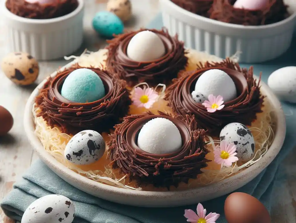 Soft Coconut Chocolate Easter Nest Cookies Recipe: A Delightful Treat to Brighten Your Day