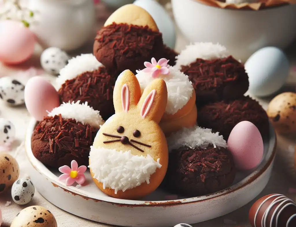 Soft Coconut Chocolate Easter Nest Cookies Recipe: A Delightful Treat to Brighten Your Day