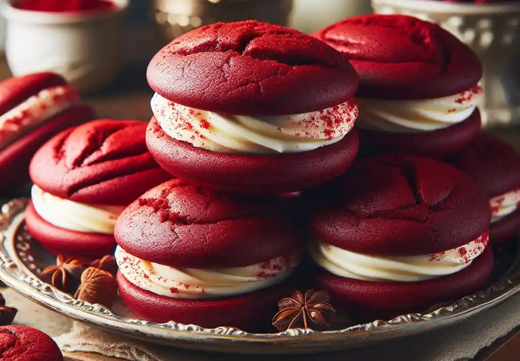 Easy Red Velvet Whoopie Pie Recipe: A Creamy And Divine Delight