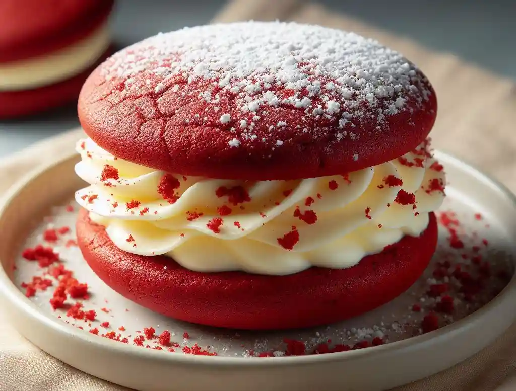 Easy Red Velvet Whoopie Pie Recipe: A Creamy And Divine Delight