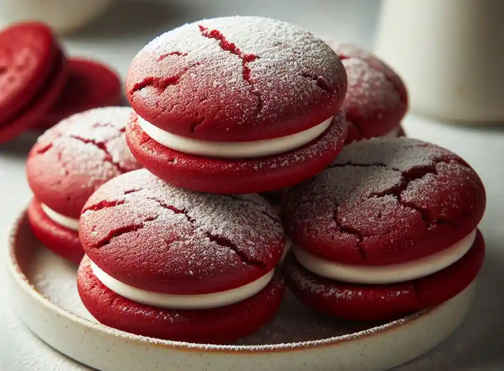 Easy Red Velvet Whoopie Pie Recipe: A Creamy And Divine Delight