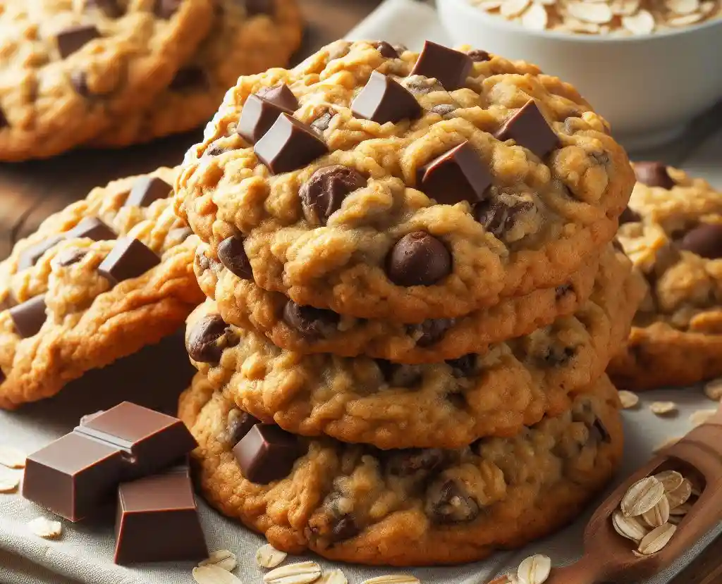 Chewy Oatmeal Chocolate Chip Cookies Recipe: A Chewy Delight