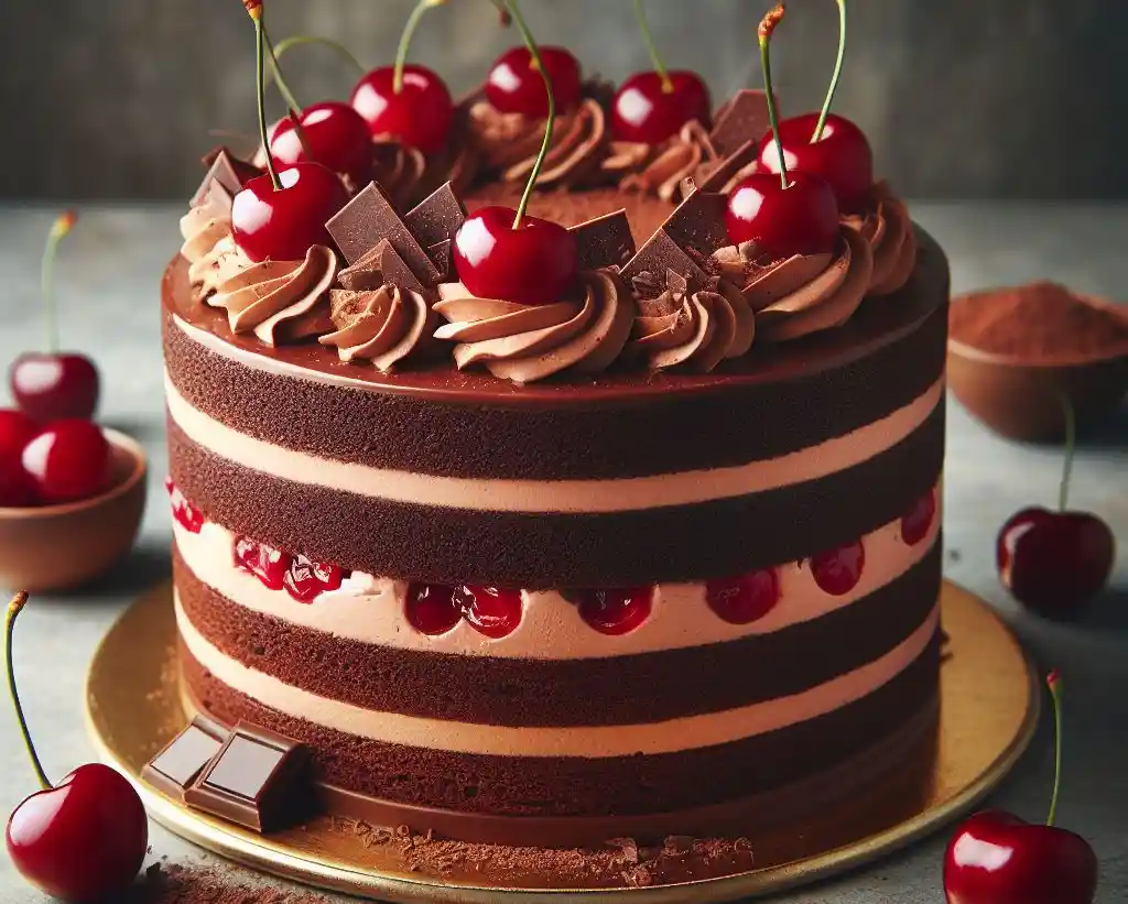 Cherry Chocolate Cake Recipe: A Delicious Twist on a Classic