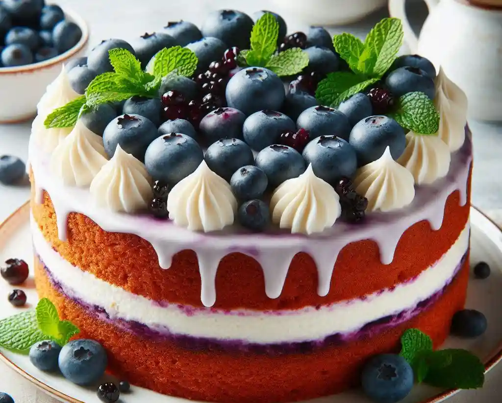 Blueberry Ginger Cake Recipe: A Perfect Blend of Flavors