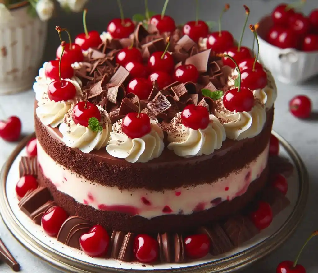 Cherry Chocolate Cake