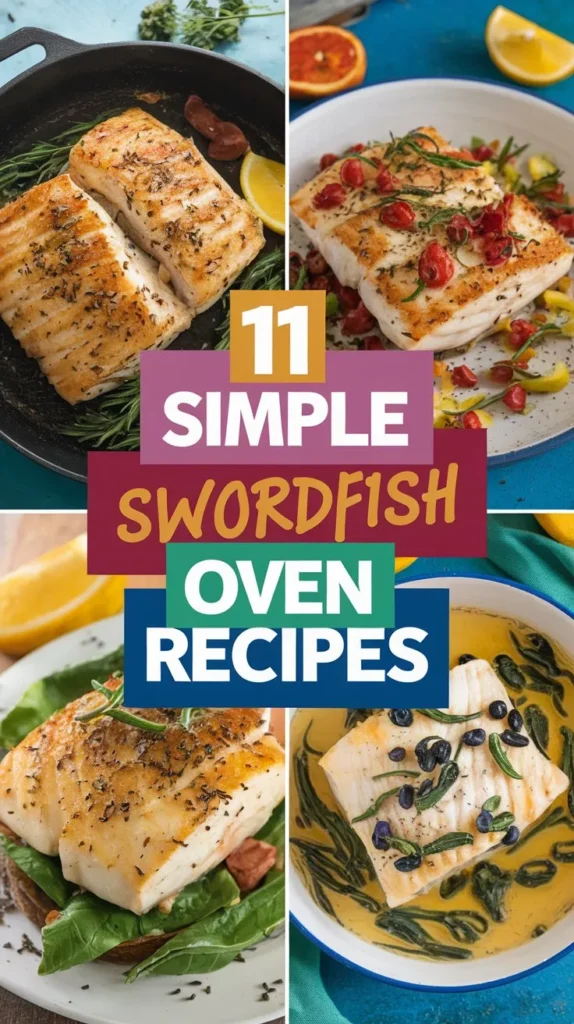 11 Simple Swordfish Oven Recipes: A Comprehensive Guide