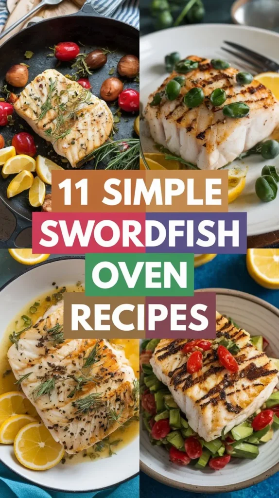 11 Simple Swordfish Oven Recipes: A Comprehensive Guide