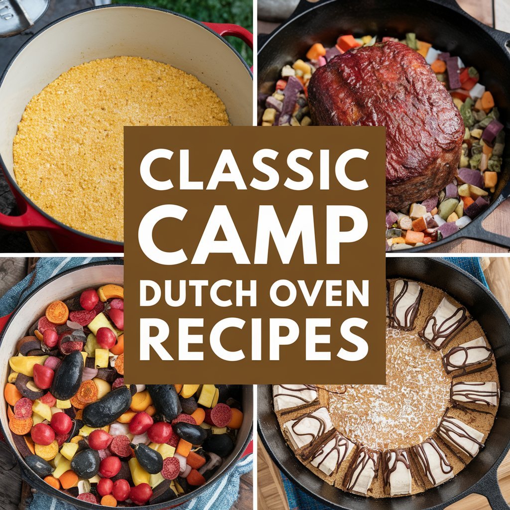 13 Classic Camp Dutch Oven Recipes: A Comprehensive Guide