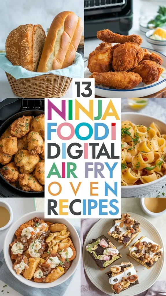 13 Ninja Foodi Digital Air Fry Oven Recipes: A Comprehensive Guide