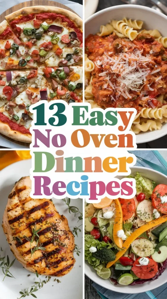 13 Easy No Oven Dinner Recipes for a Stress Free Evening