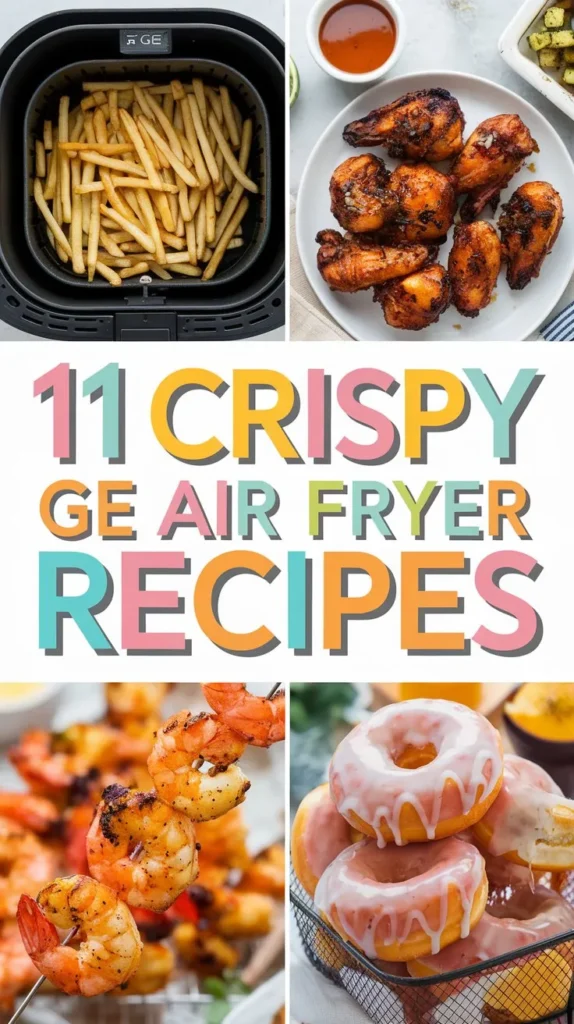 11 Crispy GE Air Fryer Oven Recipes for a Healthy Snack