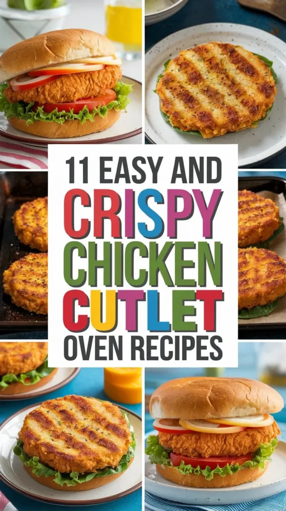 11 Easy and Crispy Chicken Cutlet Oven Recipes for a Quick Meal