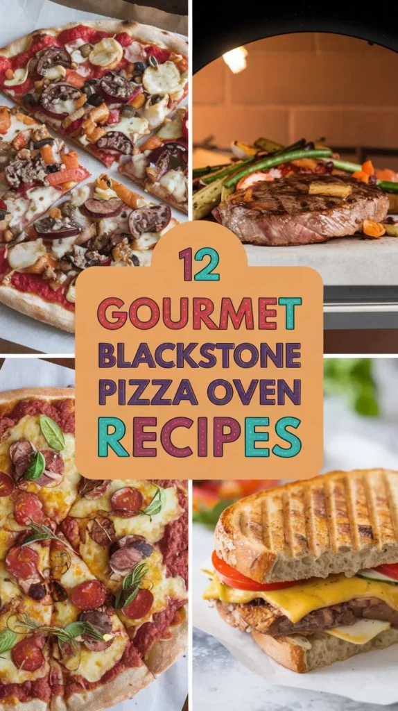 12 Gourmet Blackstone Pizza Oven Recipes: A Comprehensive Guide