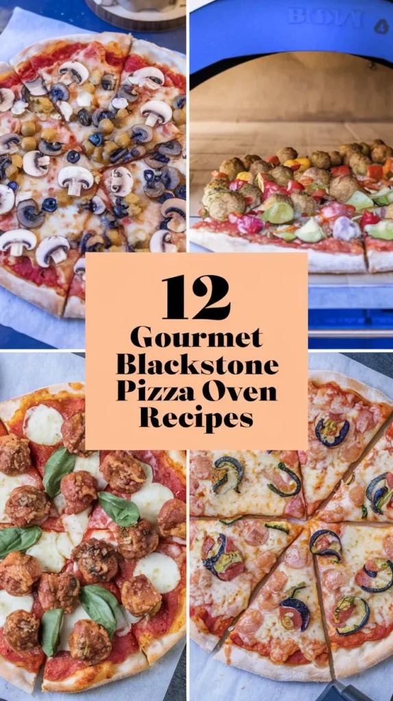 12 Gourmet Blackstone Pizza Oven Recipes: A Comprehensive Guide