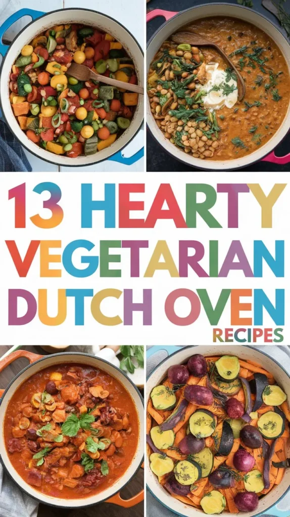 13 Hearty Vegetarian Dutch Oven Recipes: A Comprehensive Guide