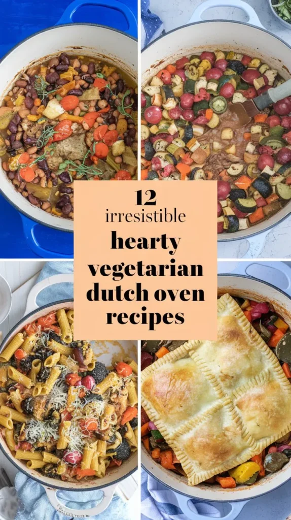 12 Irresistible Hearty Vegetarian Dutch Oven Recipes for a Plant Based Diet