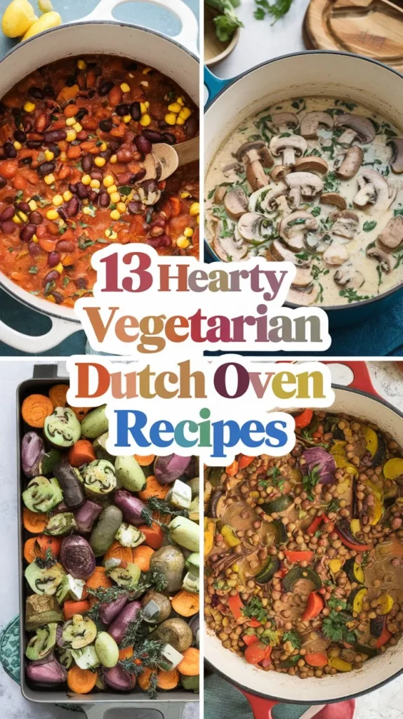 13 Hearty Vegetarian Dutch Oven Recipes: A Comprehensive Guide