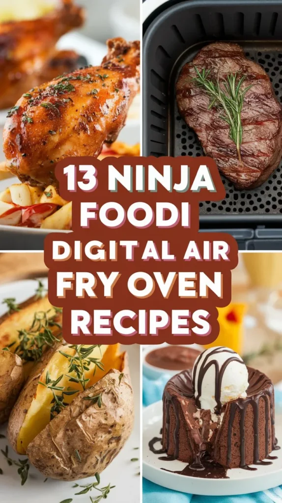 13 Ninja Foodi Digital Air Fry Oven Recipes: A Comprehensive Guide