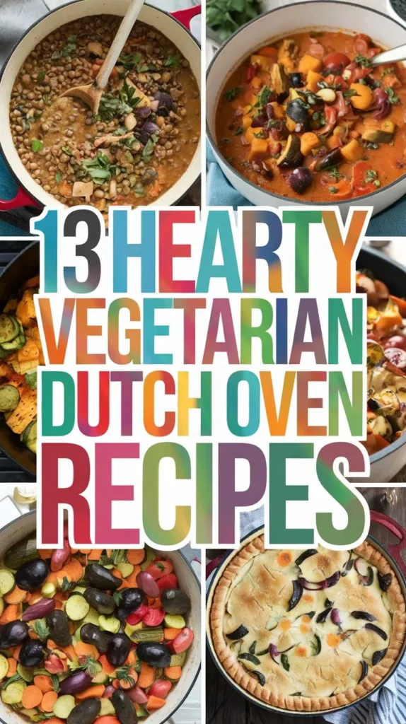 13 Hearty Vegetarian Dutch Oven Recipes: A Comprehensive Guide