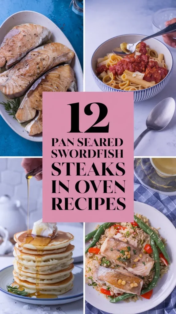 12 Pan Seared Swordfish Steaks in Oven Recipes for a Quick Dinner