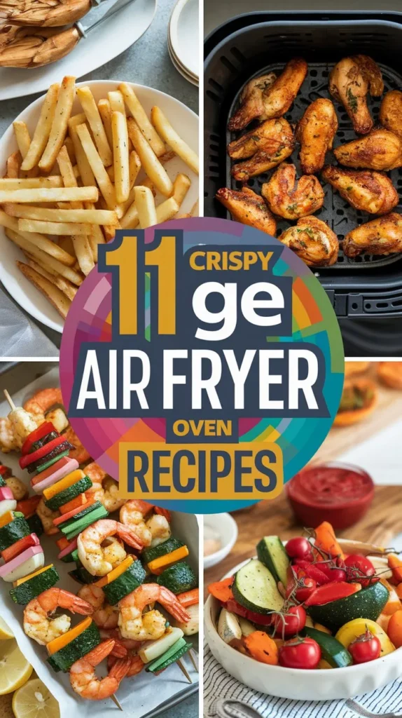 11 Crispy GE Air Fryer Oven Recipes for a Healthy Snack