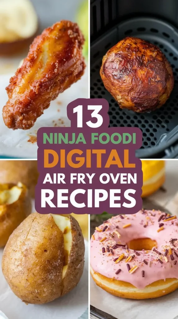 13 Ninja Foodi Digital Air Fry Oven Recipes: A Comprehensive Guide