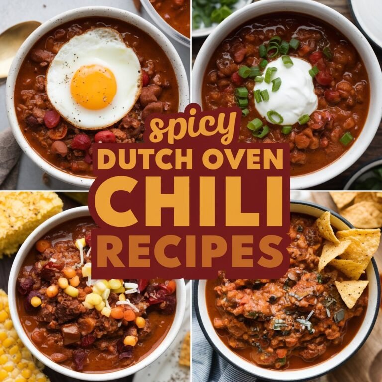 13 Spicy Dutch Oven Chili Recipes: A Comprehensive Guide