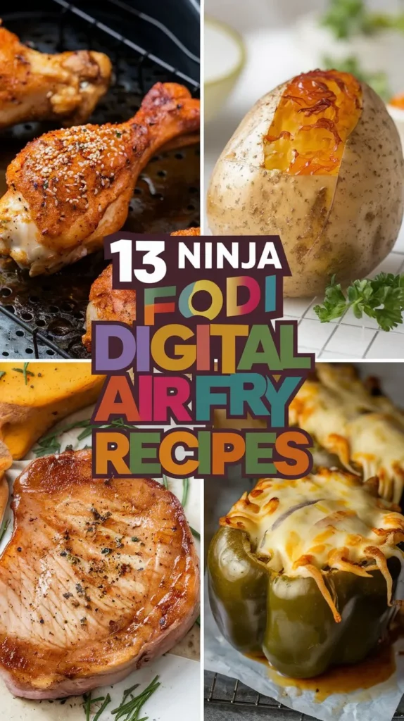 13 Ninja Foodi Digital Air Fry Oven Recipes: A Comprehensive Guide