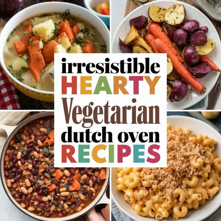 12 Irresistible Hearty Vegetarian Dutch Oven Recipes for a Plant Based Diet