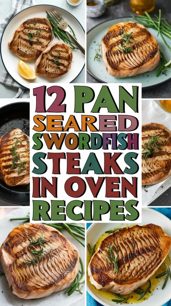 12 Pan Seared Swordfish Steaks in Oven Recipes for a Quick Dinner