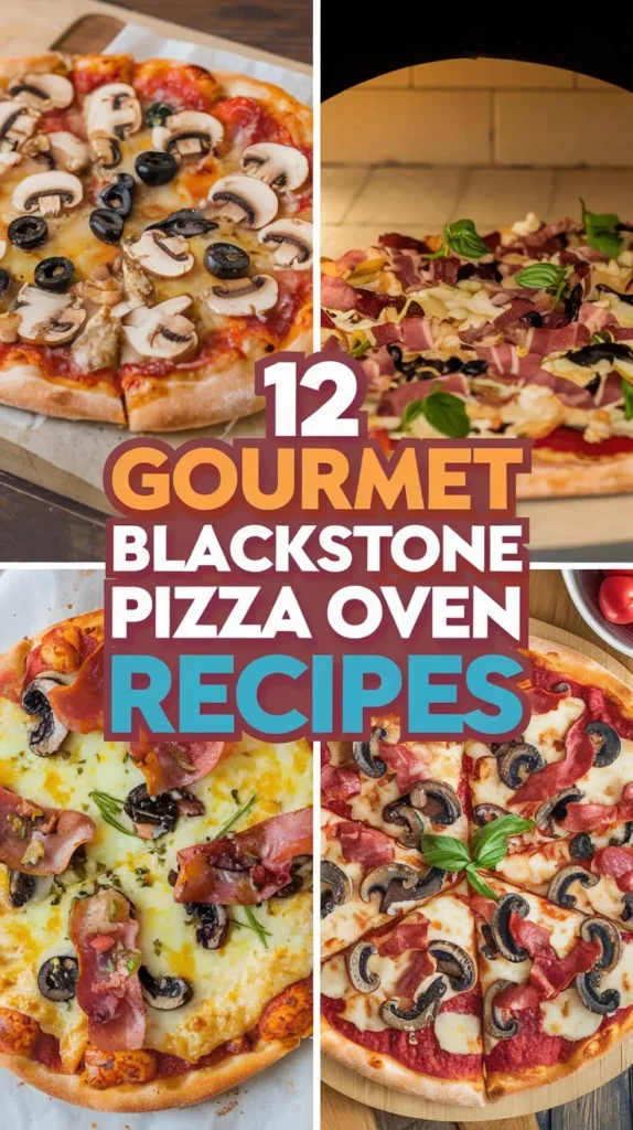 12 Gourmet Blackstone Pizza Oven Recipes: A Comprehensive Guide