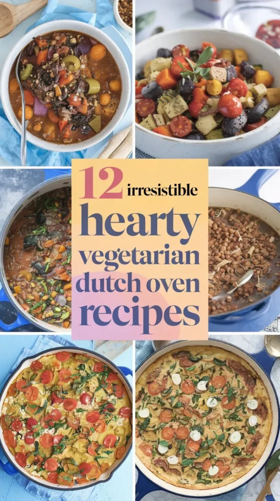 12 Irresistible Hearty Vegetarian Dutch Oven Recipes for a Plant Based Diet