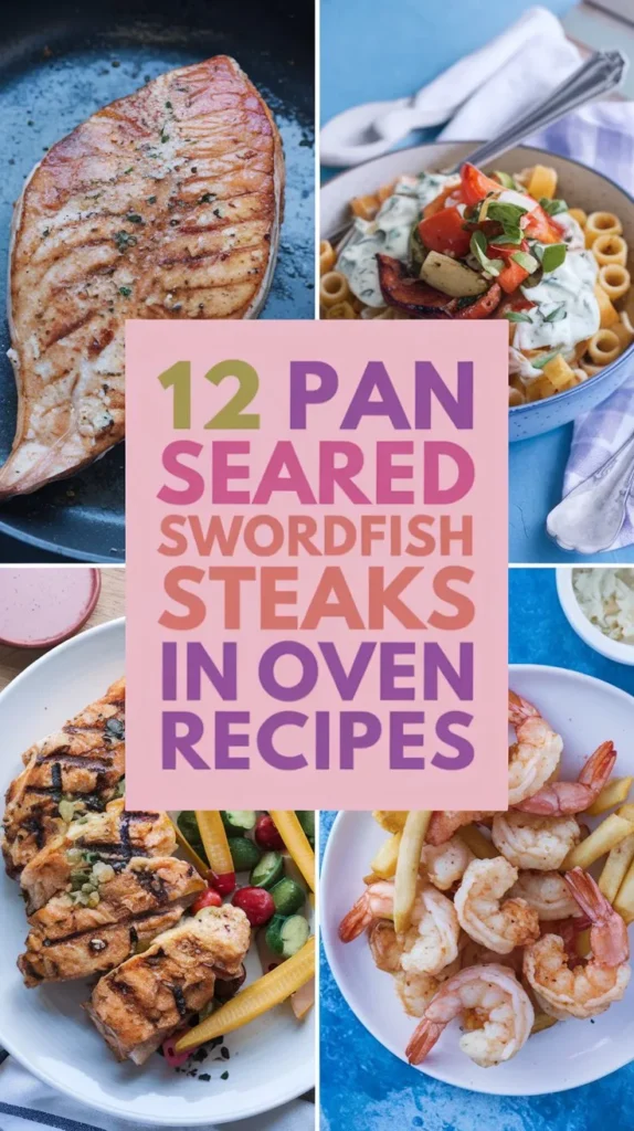 12 Pan Seared Swordfish Steaks in Oven Recipes for a Quick Dinner