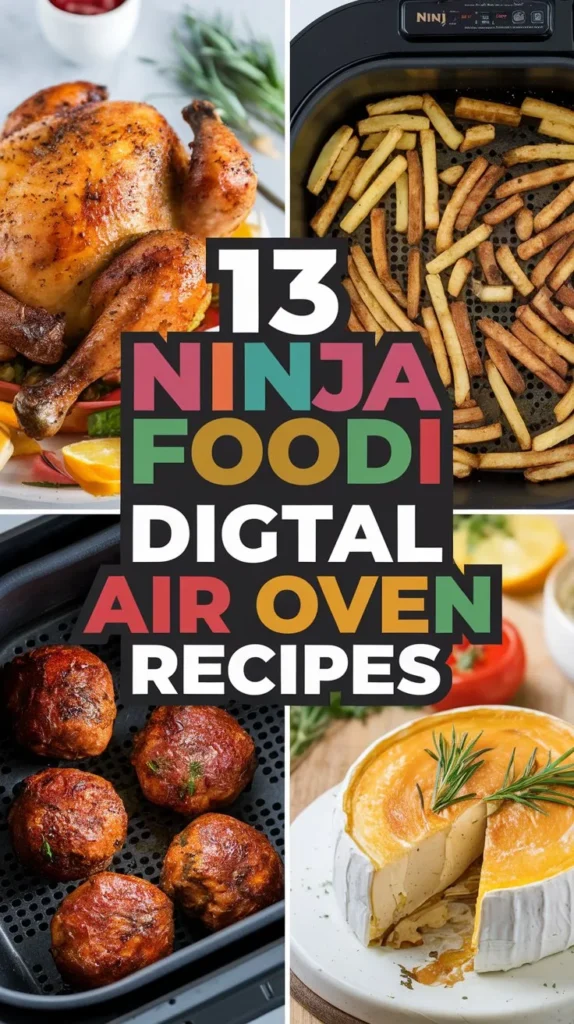 13 Ninja Foodi Digital Air Fry Oven Recipes: A Comprehensive Guide