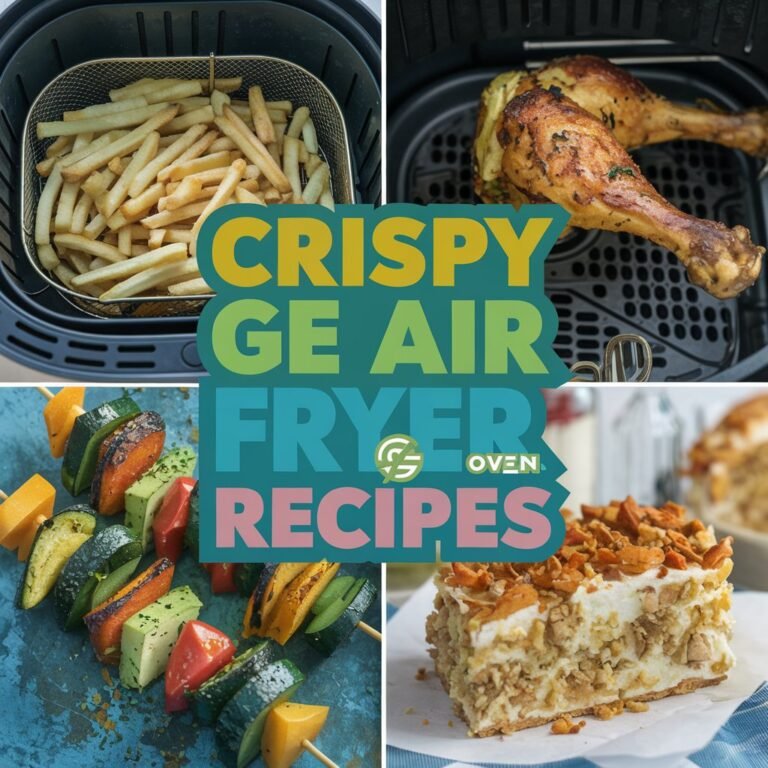 11 Crispy GE Air Fryer Oven Recipes for a Healthy Snack