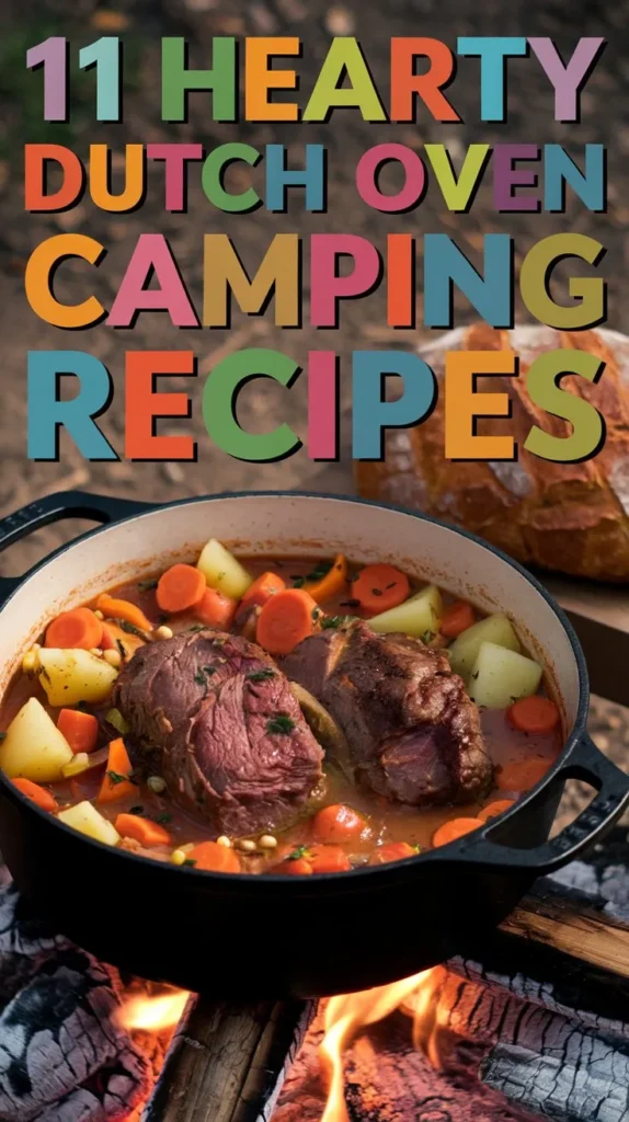 11 Hearty Dutch Oven Camping Recipes: A Comprehensive Guide