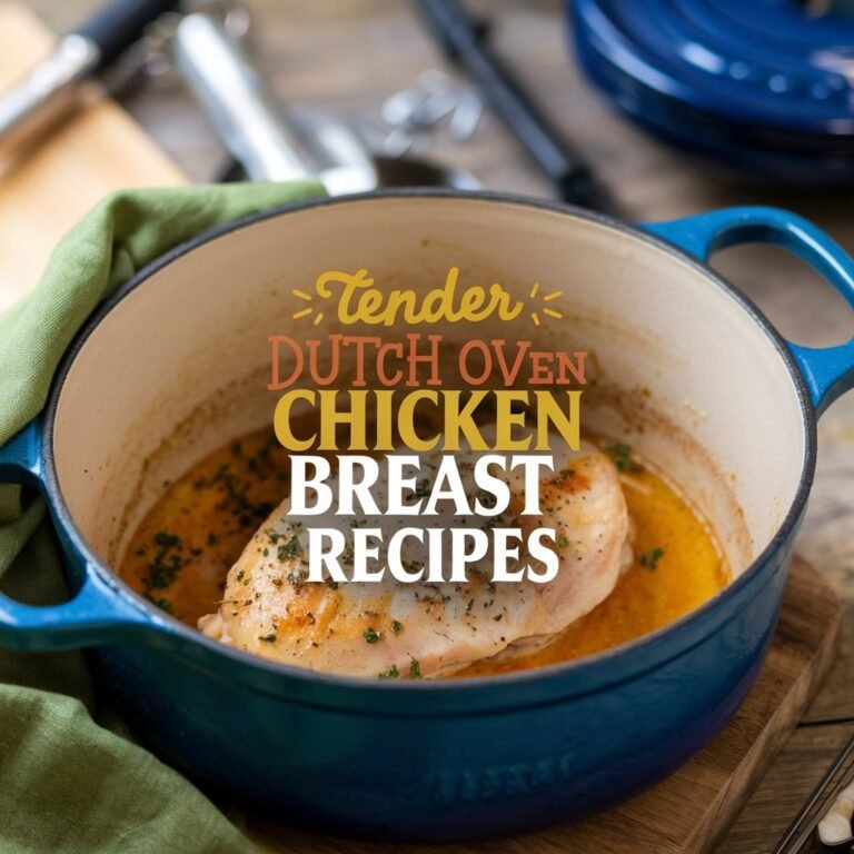 12 Tender Dutch Oven Chicken Breast Recipes:  An Ultimate Guide