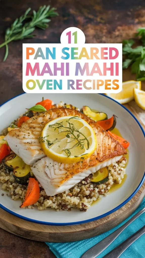 11 Pan Seared Mahi Mahi Oven Recipes: Your Ultimate Guide