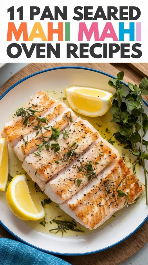 11 Pan Seared Mahi Mahi Oven Recipes: Your Ultimate Guide