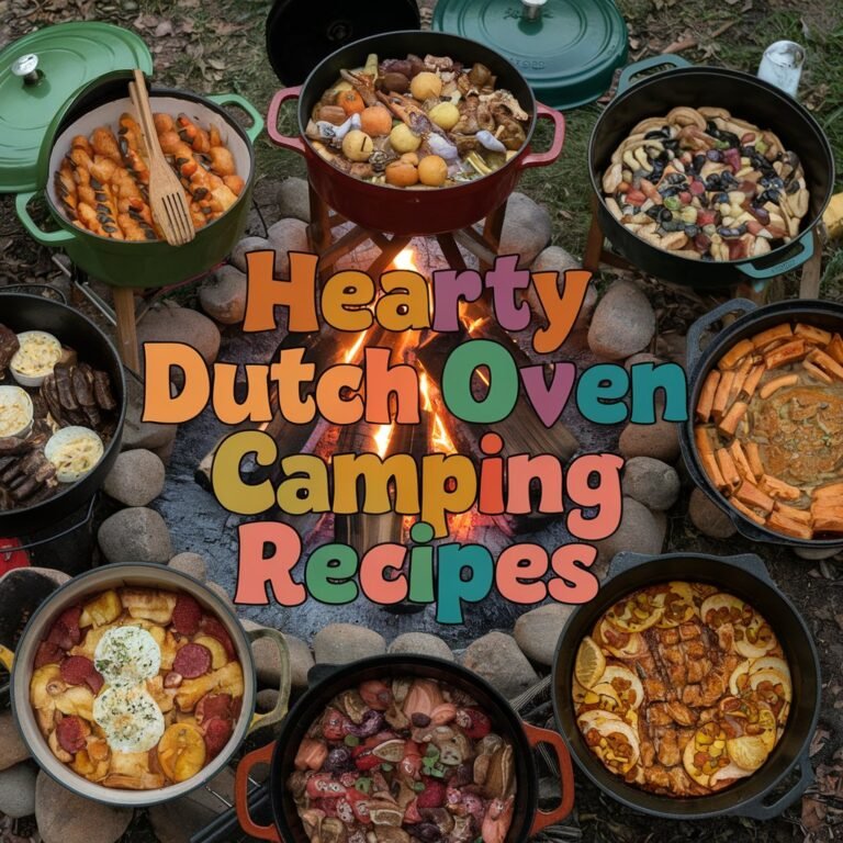 11 Hearty Dutch Oven Camping Recipes: A Comprehensive Guide