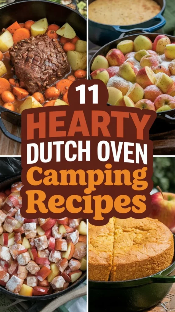 11 Hearty Dutch Oven Camping Recipes: A Comprehensive Guide