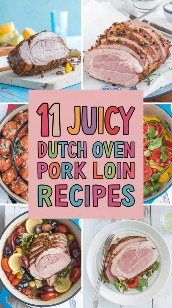 11 Juicy Dutch Oven Pork Loin Recipes for a Delicious Meal