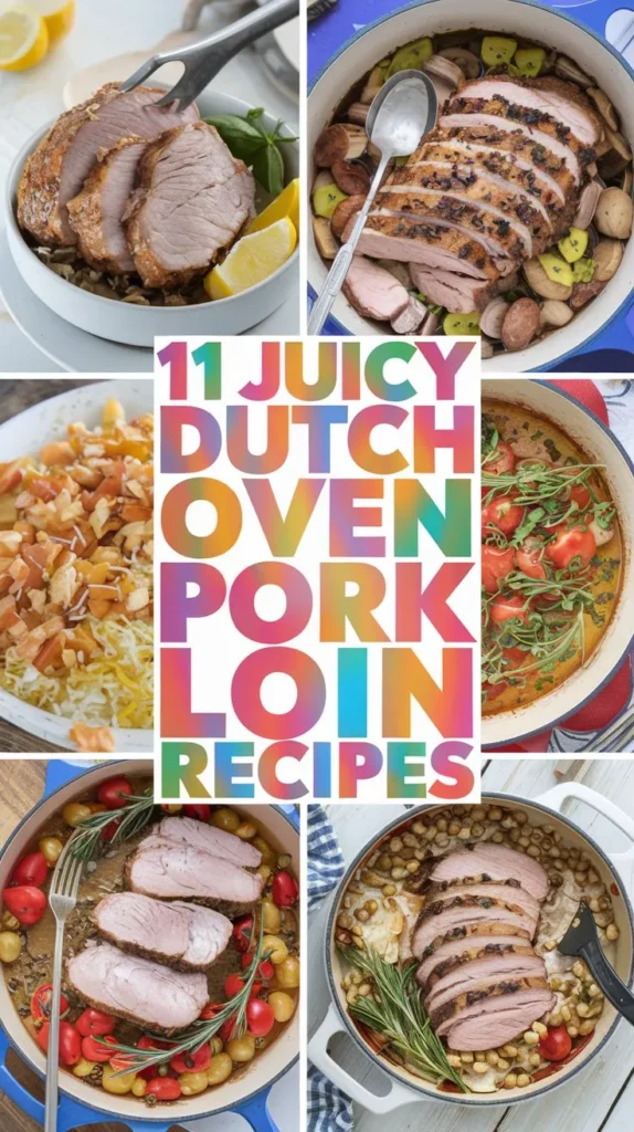 11 Juicy Dutch Oven Pork Loin Recipes for a Delicious Meal